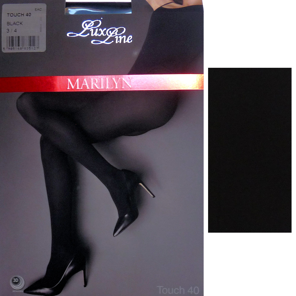 

Marilyn Touch 40 R3/4 rajstopy black Lux Line