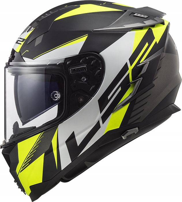 KASK LS2 FF327 CHALLENGER SQUADRON HV YELLOW XXL Typ Integralne / Pełne
