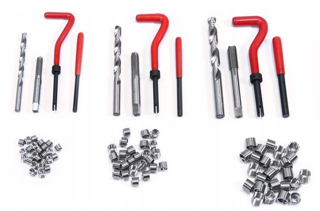 Набор для ремонта резьбы 88el метчики