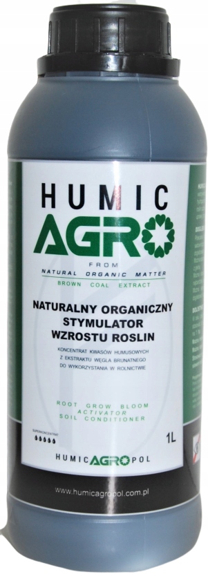 Humic Agro 1L stimulátor růstu rostlin huminové kyseliny hnědé uhlí