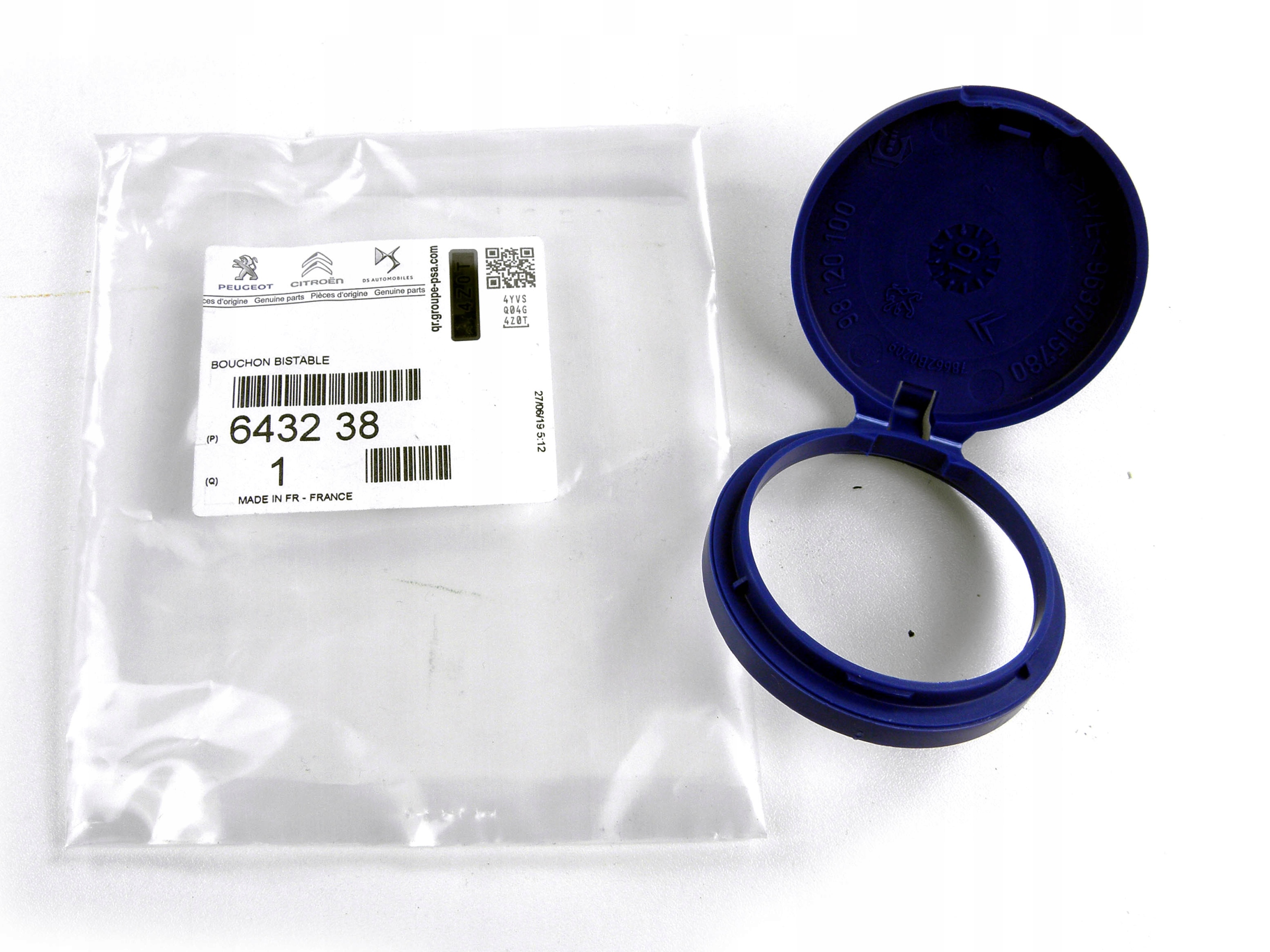 

Korek Zbiorniczka Spryskiwaczy Citroen 643238
