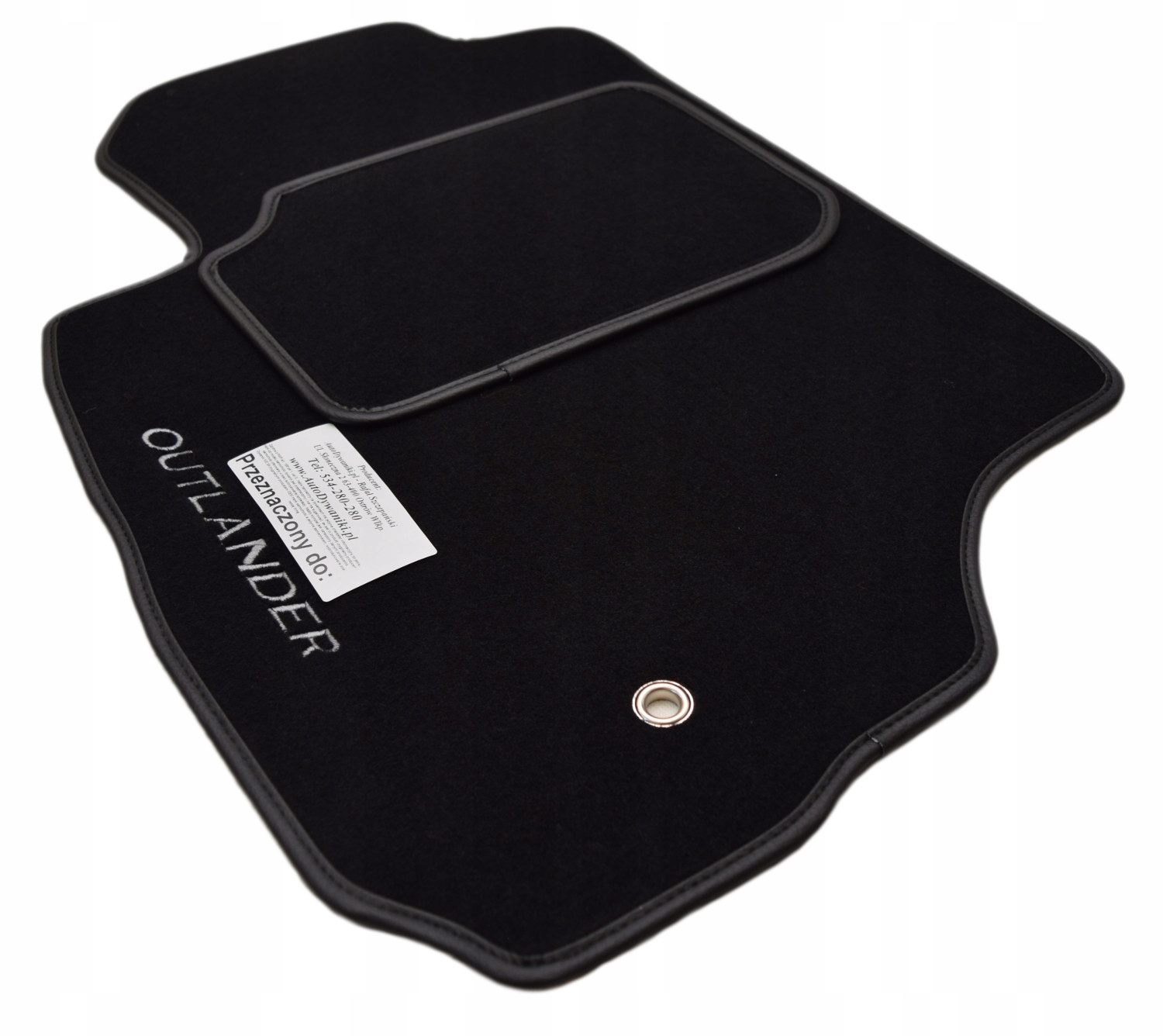 Mitsubishi Outlander 03 06 Dywaniki welurowe HAFT Multi Element Set Sets