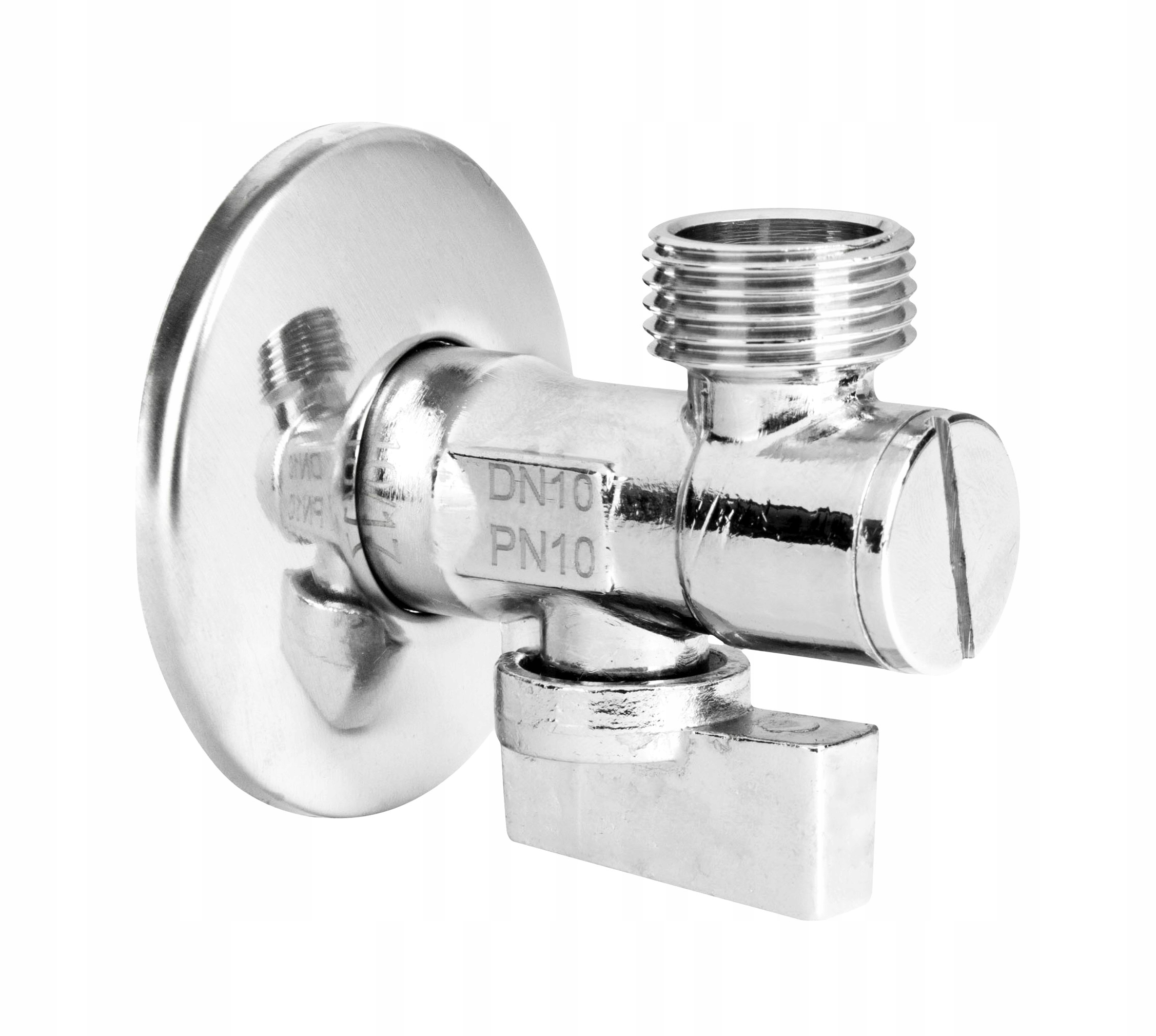 ZAWÓR KULOWY KUREK KĄTOWY Z FILTREM 1/2 X 3/8