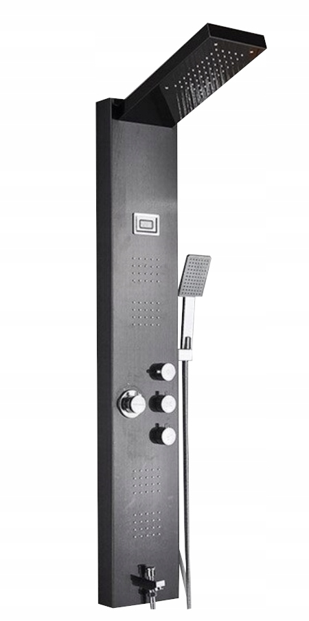 PANEL PRYSZNICOWY HYDROMASAŻ WYŚWIETLACZ WYLEWKA