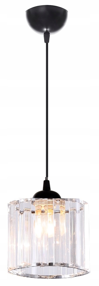 

Lampa Wisząca Szkło Kryształ Żyrandol