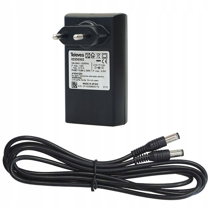 Wzmacniacz Nevoswitch 5/5 SAT DVB-T Televes 714509 Model 714509 Nevoswitch Wzmacniacz 5