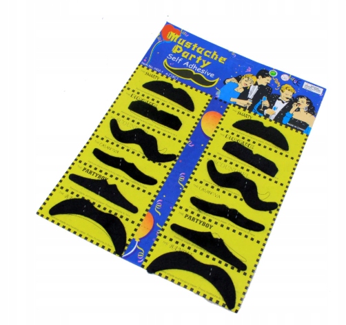 ИСКУССТВЕННЫЕ УСЫ МАЛЬЧИШНИК ДЕВИЧНИК ДЛЯ ВЕЧЕРИНКИ