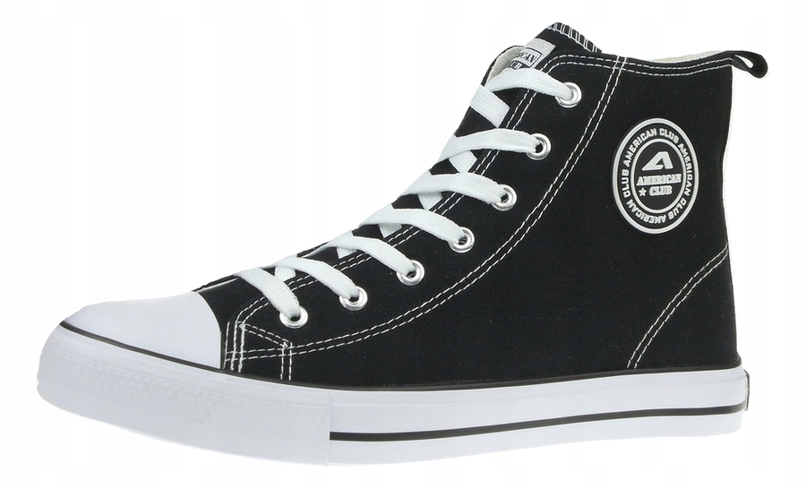 

Oryginalne Trampki American Club Wysokie Czarne 42