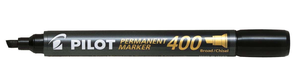 

Marker Pilot permanent SCA-400 czarny ścięty pisak