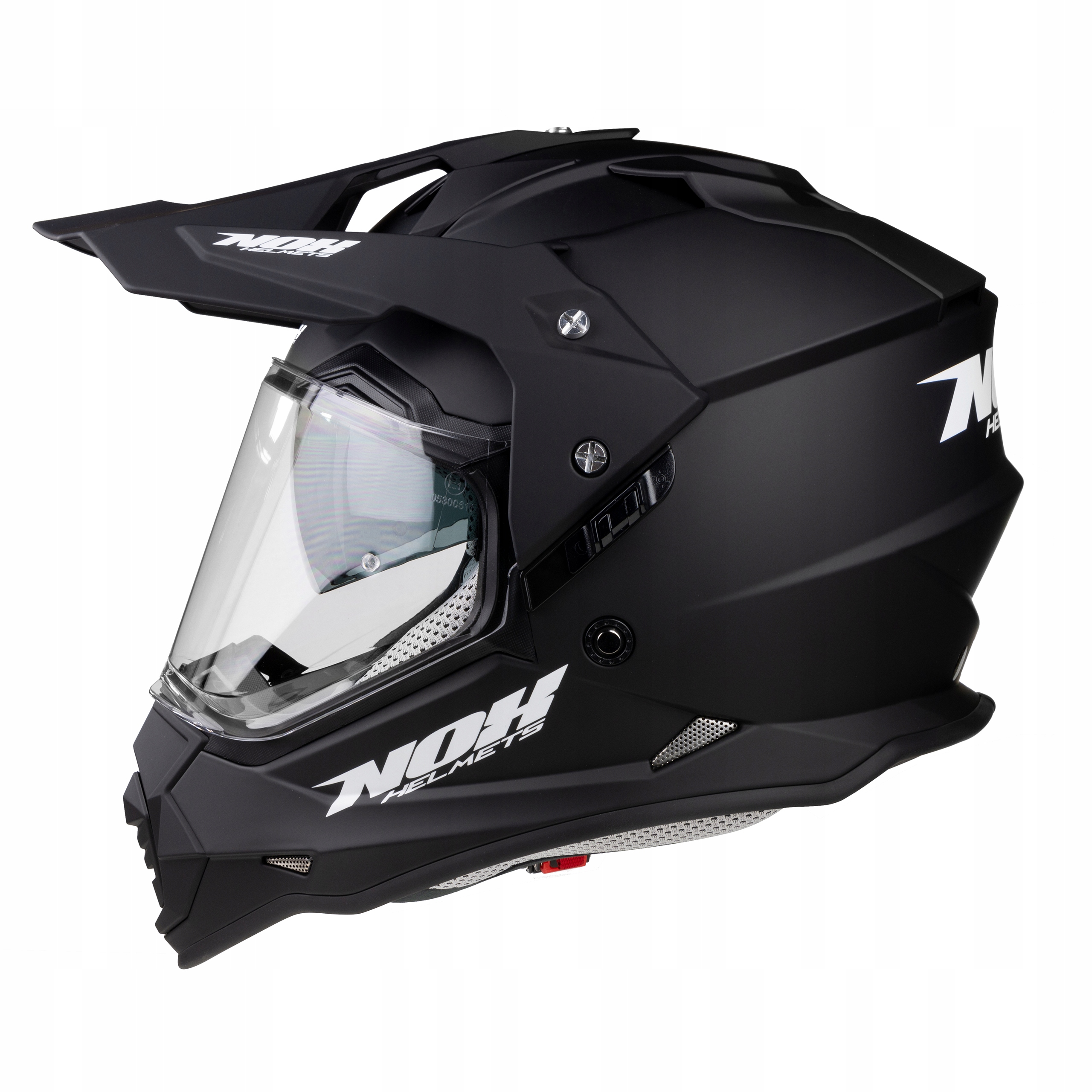 NOX NOWOCZESNY KASK CROSS SZYBA BLENDA + PINLOCK L Obwód głowy 59-60 cm