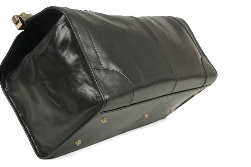 KUFER SKÓRZANY NESESER PODRÓŻNY TORBA SKÓRA KOLORY Kolor czarny