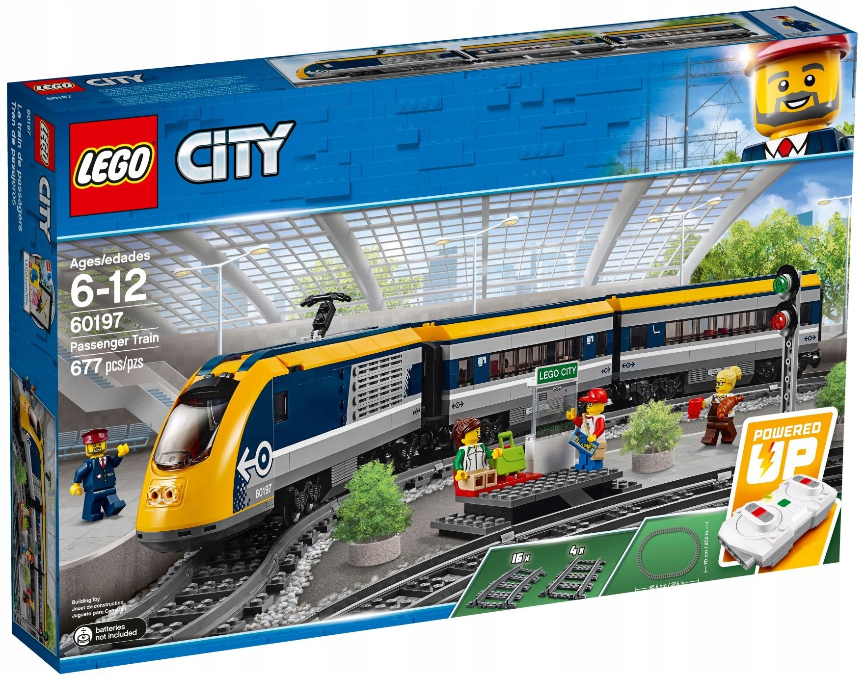 

Lego City Pociąg pasażerski 60197