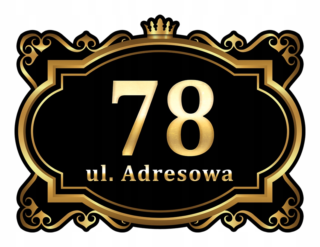 

Tabliczka Adresowa Adres Numer Dom Skrzynka Listy