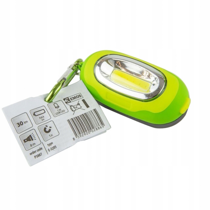 BRELOK DO KLUCZY ŚWIECĄCY+MAGNES LED P3887 EMOS