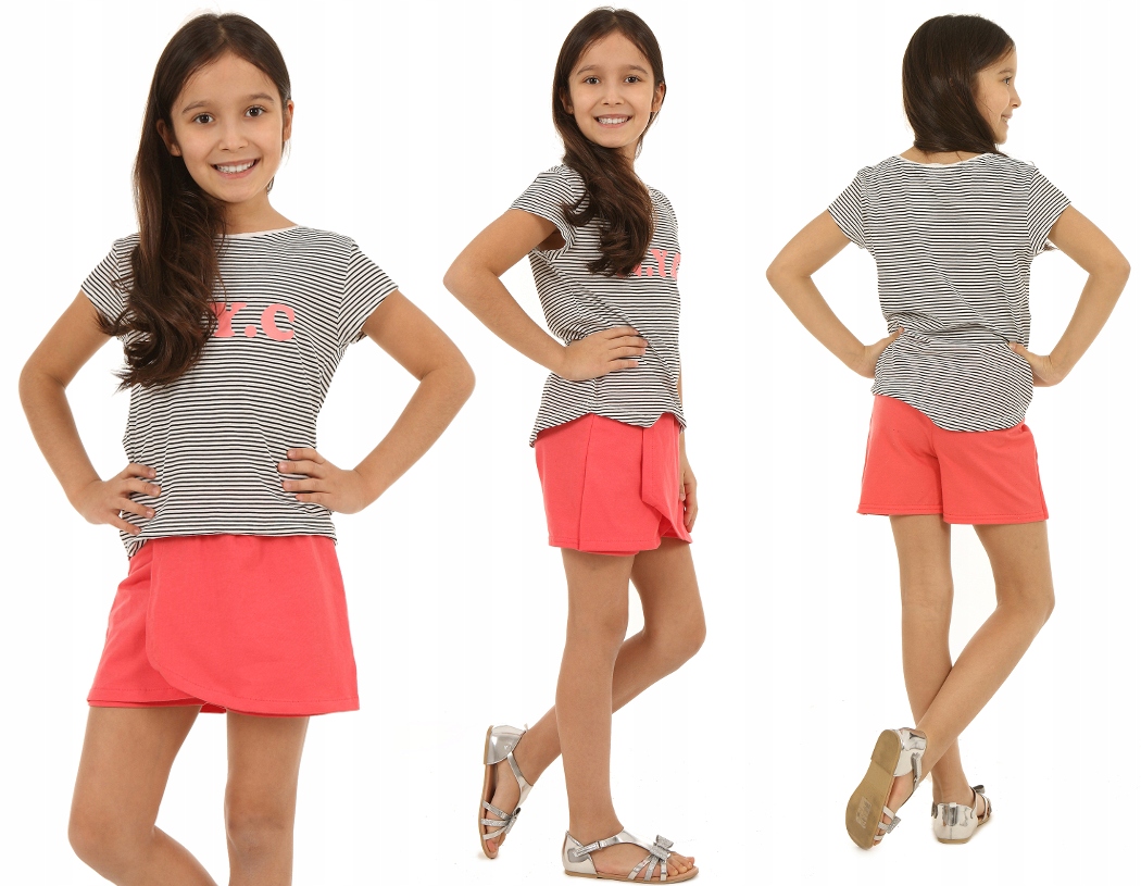 

Spodenko-spódniczka, szorty 128-134 Kropek Koral