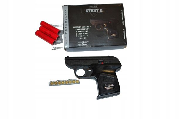 

Pistolet Hukowy Start 2 Do Płoszenia Dzików Zestaw