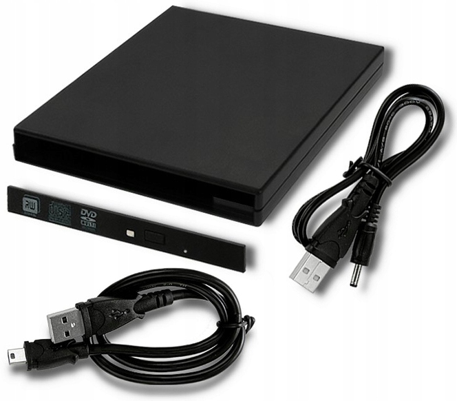 

Obudowa kieszeń na CD/DVD Sata Usb 2.0 Slim 9.5mm