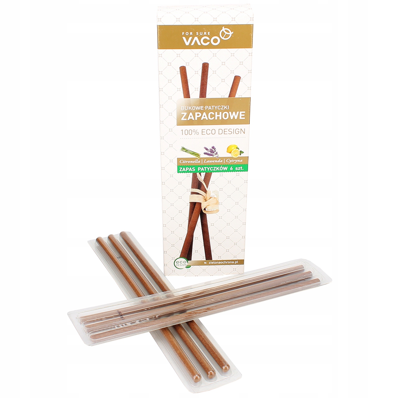 

Bukowe patyczki Zapachowe na Komary, Muchy 6 szt.