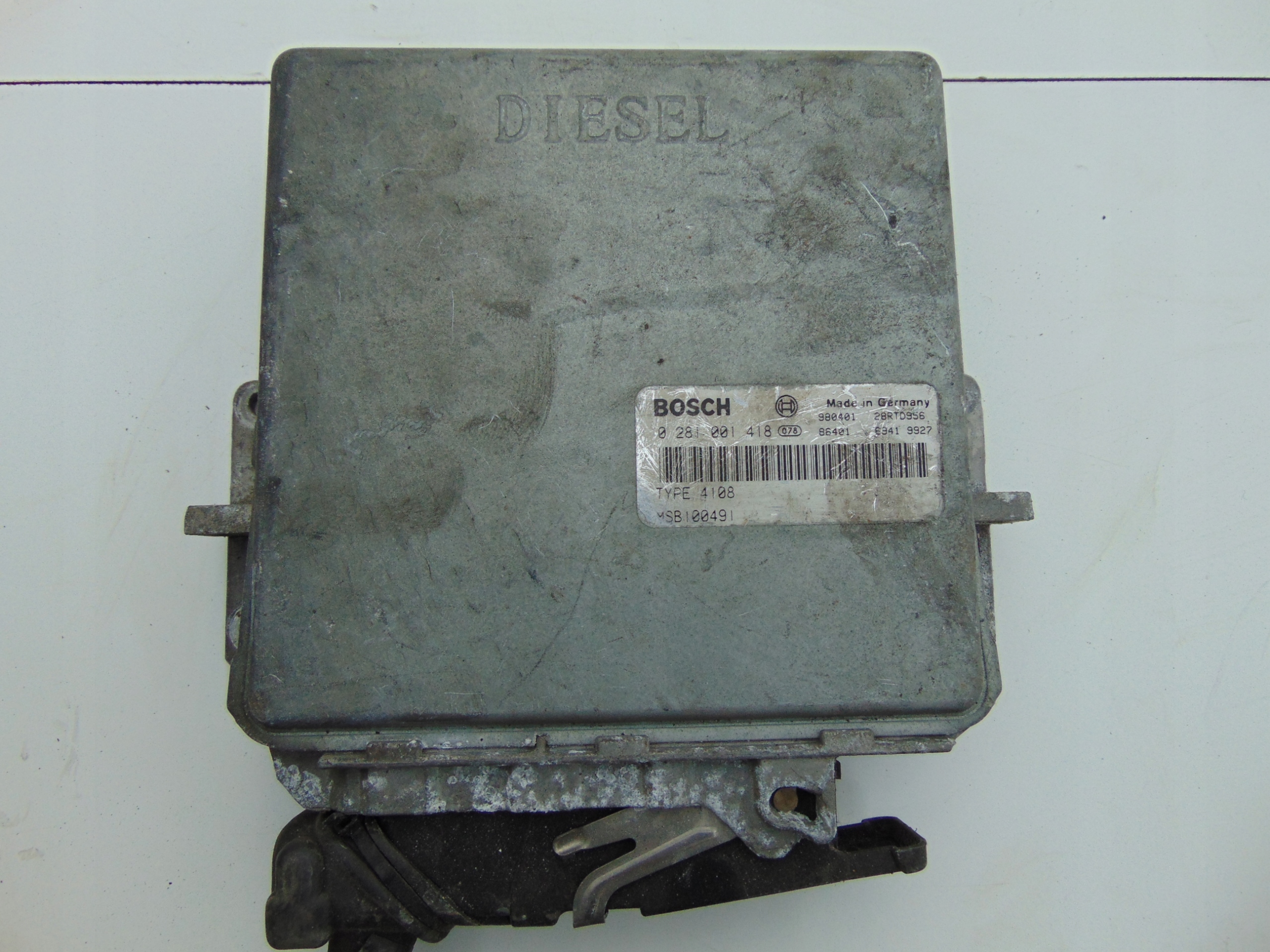 control unit of the engine BOSCH 0281001418