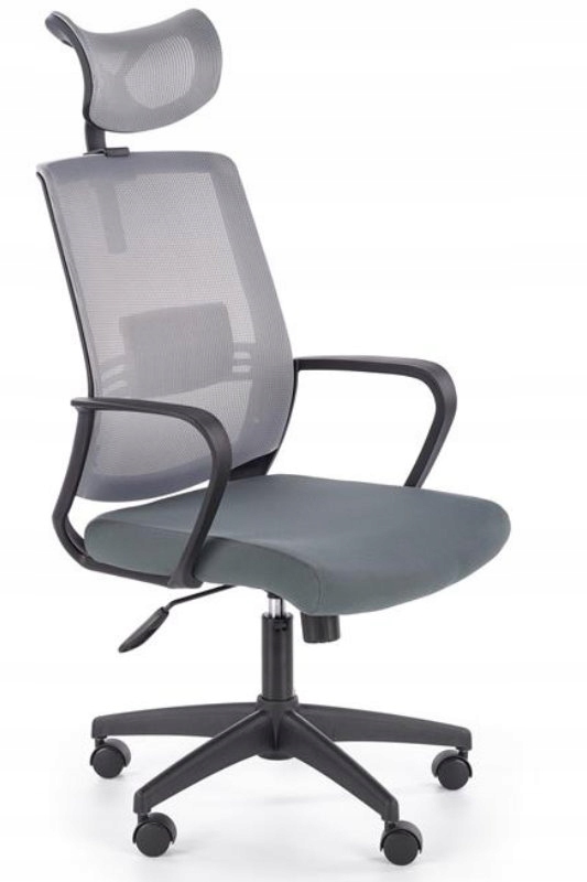 

Ergonomiczne krzesło biurowe Arsen szare Siatka
