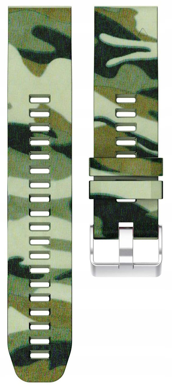 Silikonowy Pasek do Garmin FENIX 7 Kolor zielony