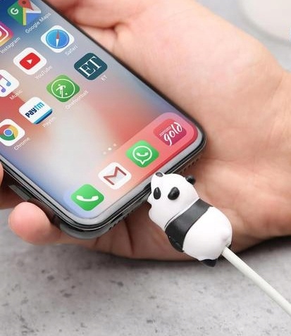 ZABEZPIECZENIE OSŁONKA KABLA ŁADOWARKI - SZOP Złącza USB - inne złącze