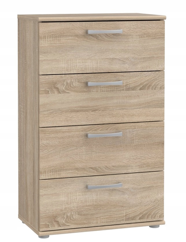 Komoda NIKO CPLK14N, dąb sonoma, FORTE, GRATISY, 24H