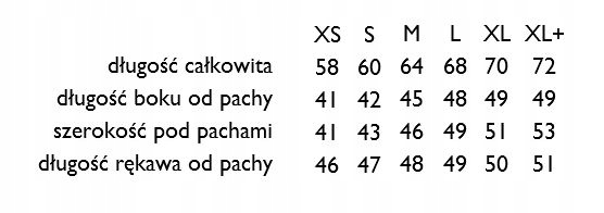 Zestaw koszulek z długim rękawem 3x bawełna M Rękaw długi rękaw