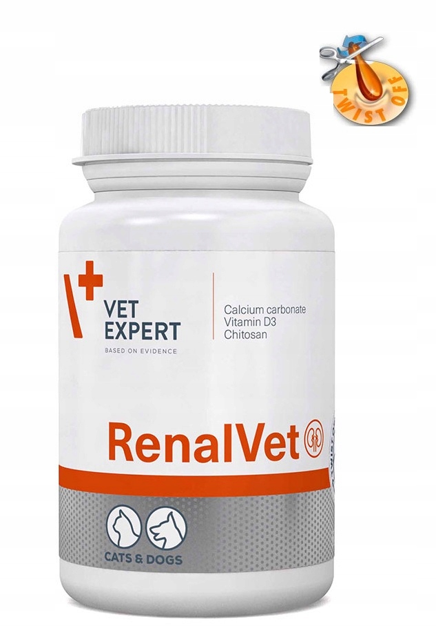 

Vetexpert RenalVet Pies i Kot 60 kaps. TwistOff