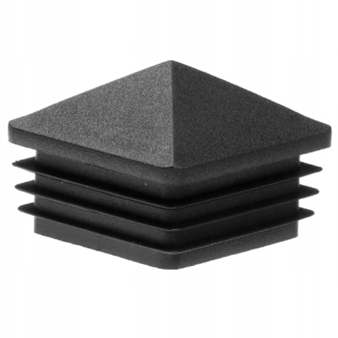 

Zaślepka Czarna profil 60X60 plastikowa Kopertowa
