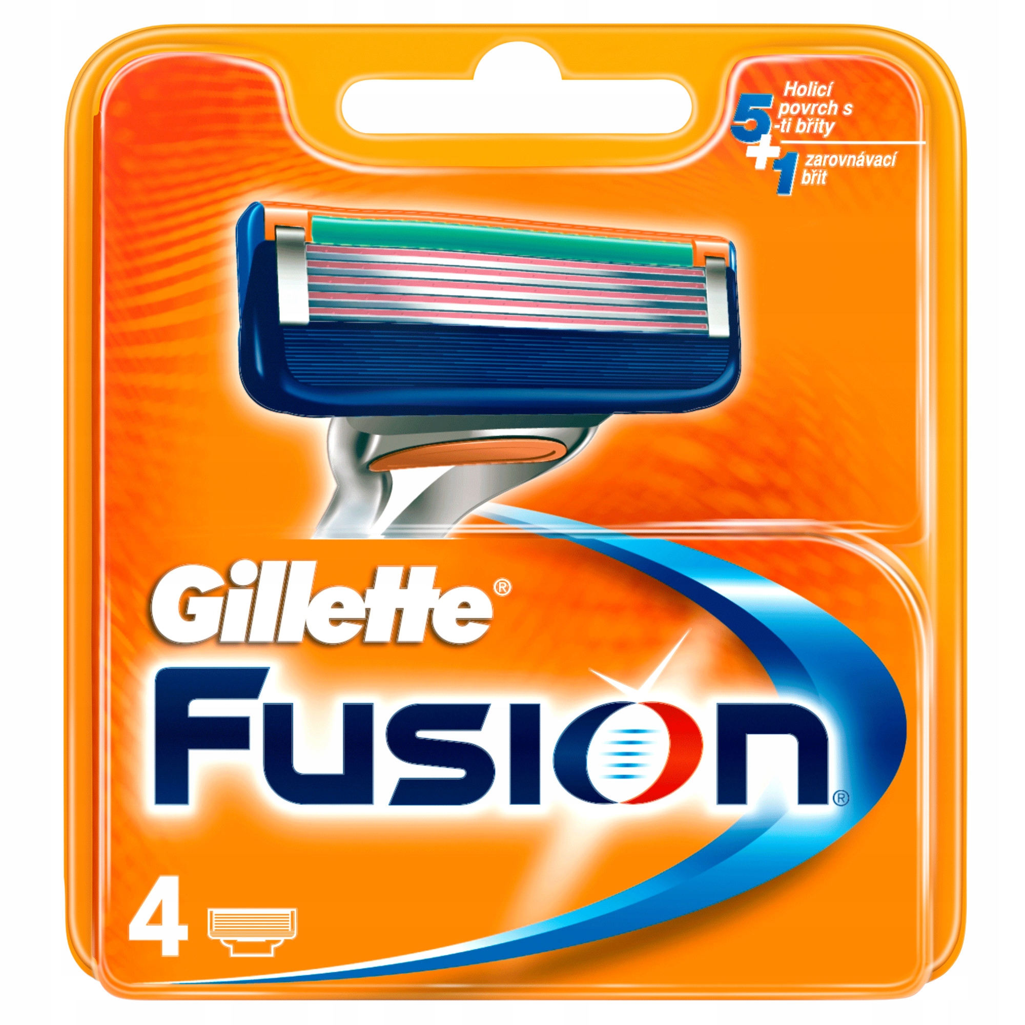 

Gillette Fusion ostrza wkłady 4szt 100% Oryginalne