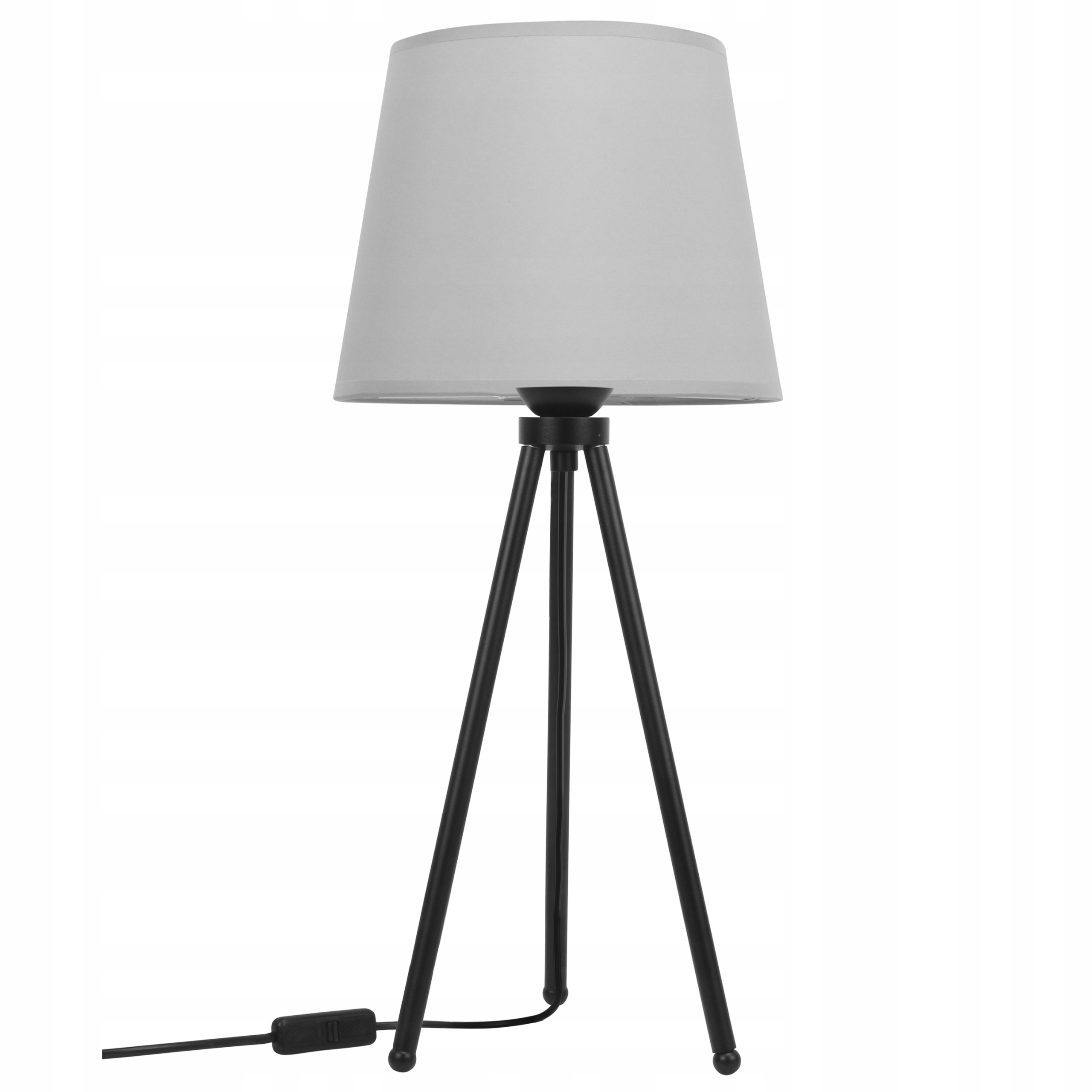 Lampa STOŁOWA stojąca NOCNA trójnóg 49cm E27 Rodzaj gwintu E27