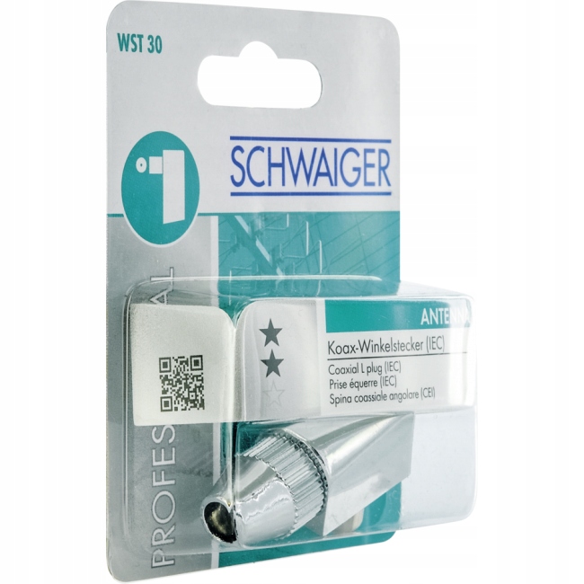 Wtyk Złącze Kątowe Koncentryczne Iec Adapter