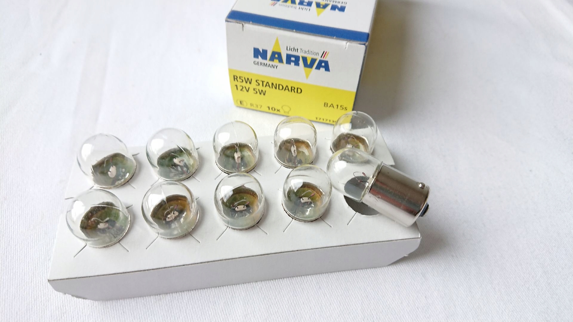 

Żarówka Narva 17171 12V R5W 5W BA15s