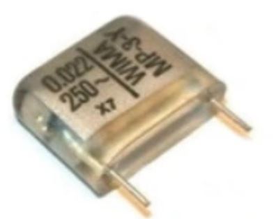 

22nF 250V~ Wima MP-3-Y kondensator [3szt] #U9G