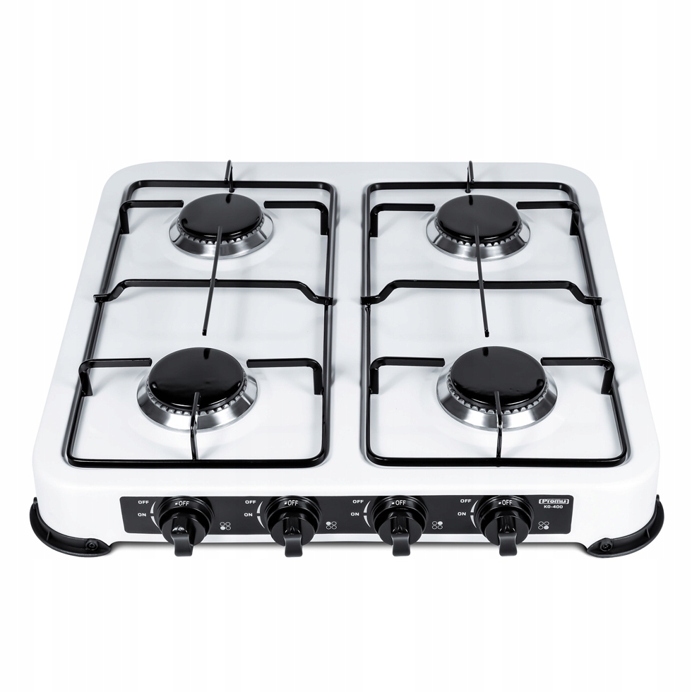 Kuchenka PŁYTA GAZOWA CZTEROPALNIKOWA Promis KG400 + REDUKTOR Z WĘŻEM Stan opakowania oryginalne