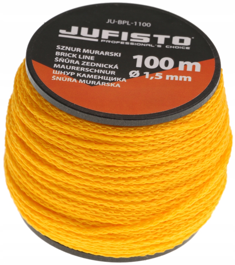 

Sznurek Murarski Budowlany Sznur 100M 1,5 mm Mocny
