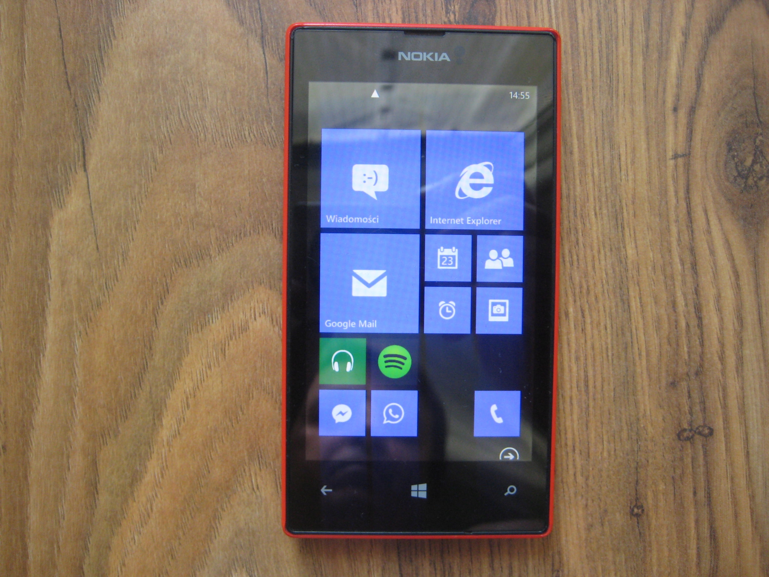 Nokia Lumia 520 Red Bez Simlock Bdb Stan Real Foto 8336238874 Sklep Internetowy Agd Rtv Telefony Laptopy Allegro Pl