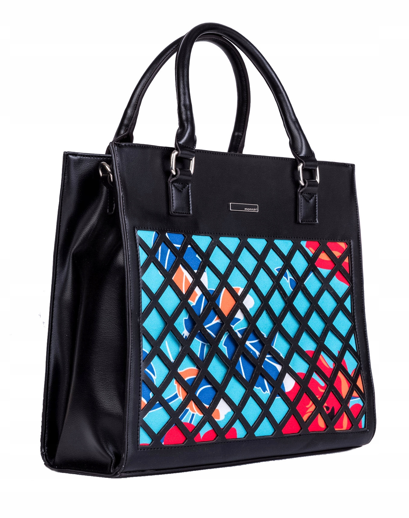 

Torebka Monnari Klasyczna z Krótką Rączką Czarna