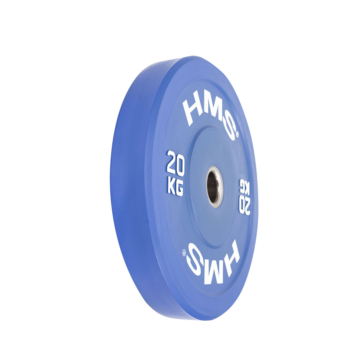 Závaží na osa olympijský bumper 20 kg pogumovaný talíř iwf Hms