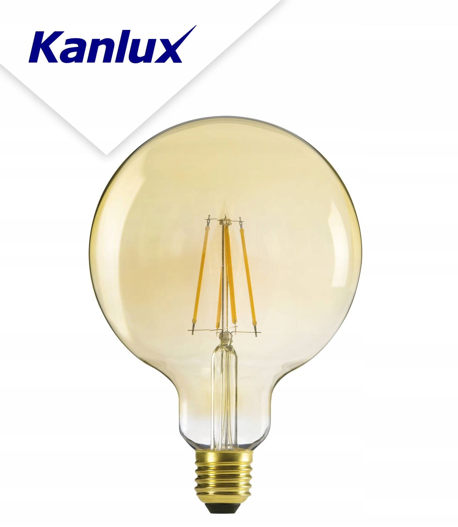 

Żarówka Filament Xled G125 7W=55W-WW E27 Kanlux
