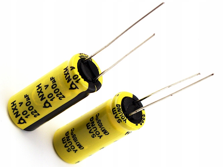 Kondensator 2200µF 10V SAMYOUNG LOW ESR 2szt