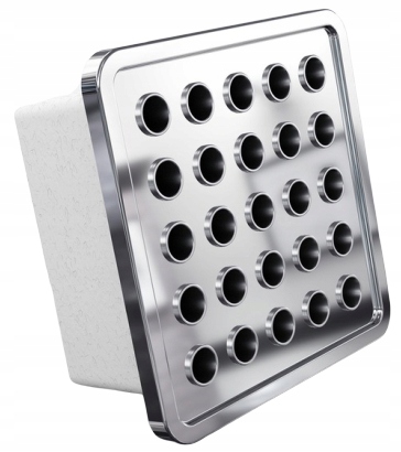 Tichý kúpeľňový ventilátor ErgoKratka Chróm