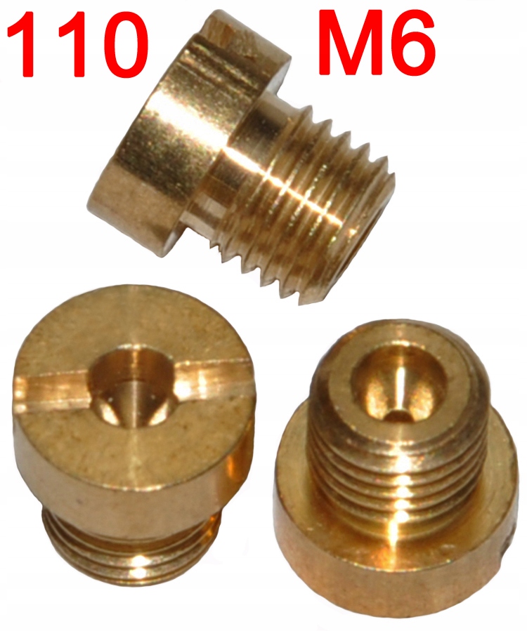 

Dysze Dysza Gaźnika 110 M6 Skuter 2T Dysza Główna