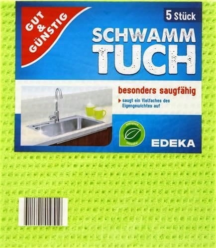 

G&g Ściereczki uniwersalne z gąbki 5 sztuk