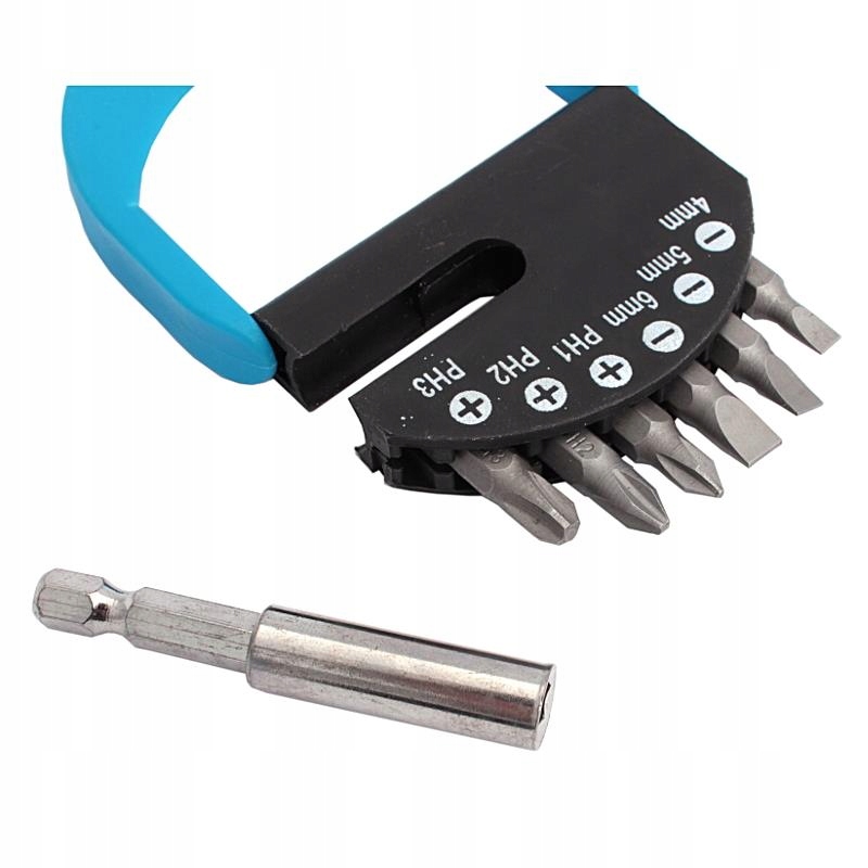 KOŃCÓWKA BIT, GROT KOMPLET 7SZT. STAL CR.V Marka XL-Tools