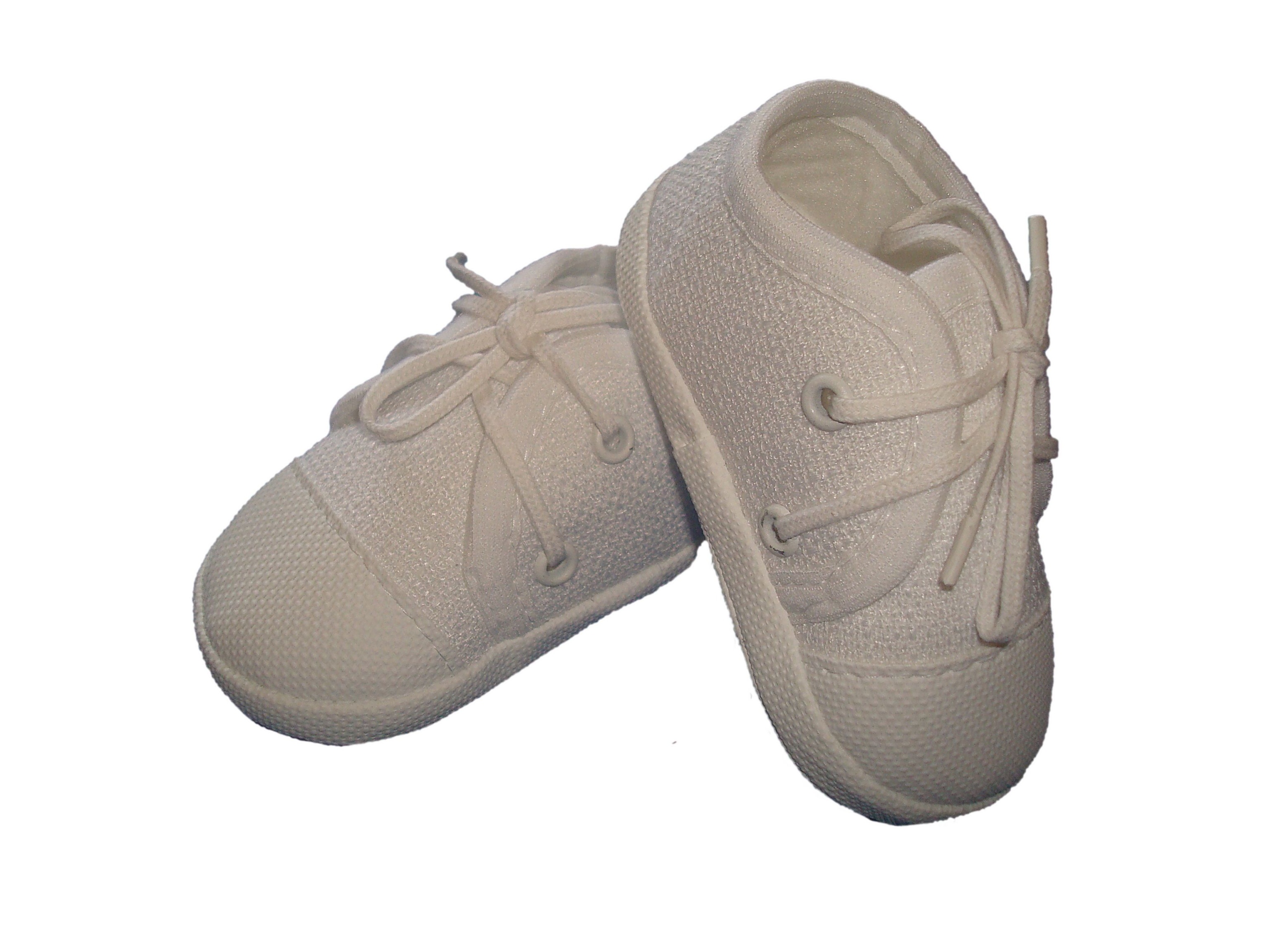 

Buciki Buty Trampki na chrzest chrztu Białe r.11