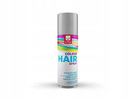

farba do wlosów Koloryzująca 125ml Srebrna Spray