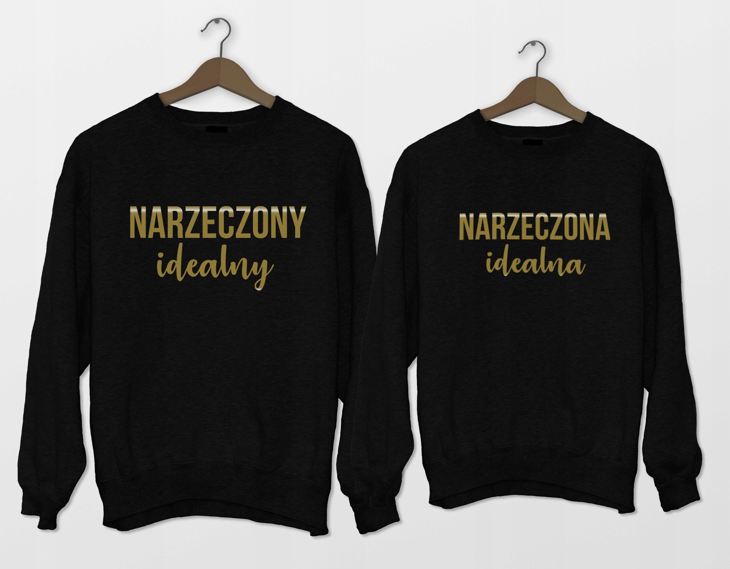 

Zestaw Bluz dla Par Narzeczony Narzeczona