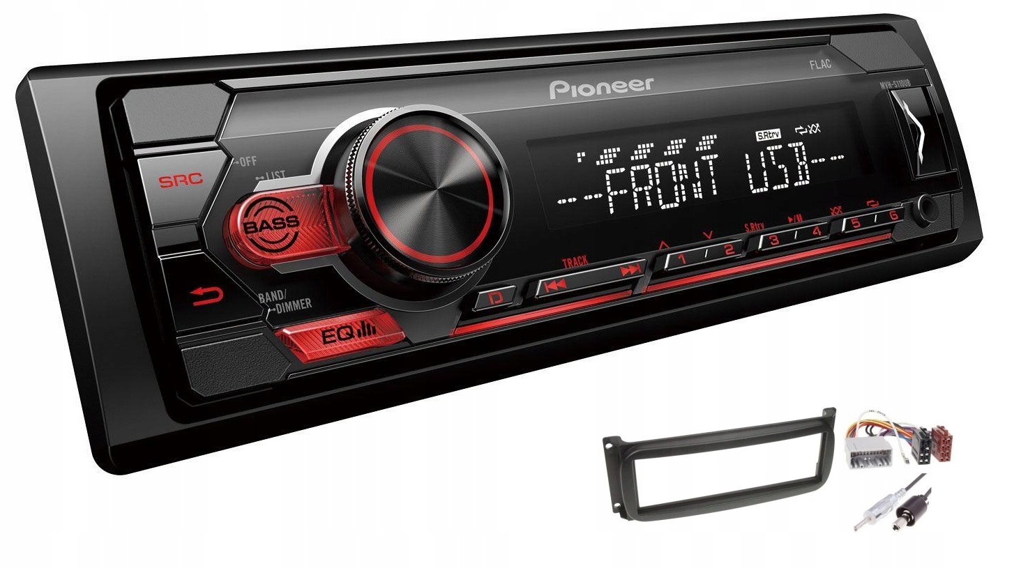 Autorádio Pioneer MVH-S110UB MP3 Aux Chrysler 300M Pc Cruiser